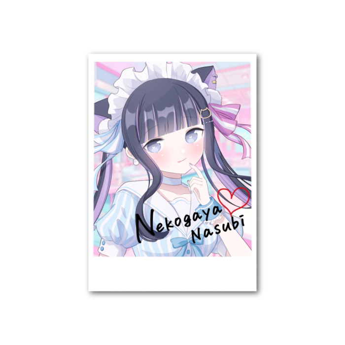 フォト風カード(アップ舌ペロ)