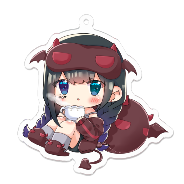 アクリルキーホルダー - 70 x 70 (mm)