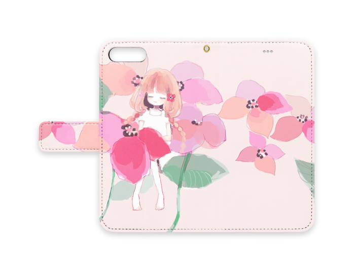 手帳型iPhoneケース - iPhone7 Plus - ストラップ穴 あり