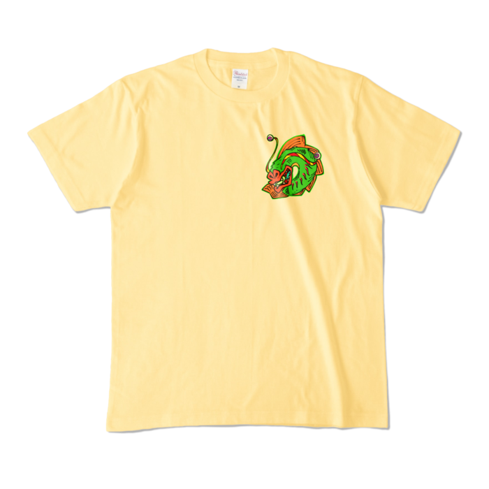 カラーTシャツ - M - ライトイエロー (淡色)