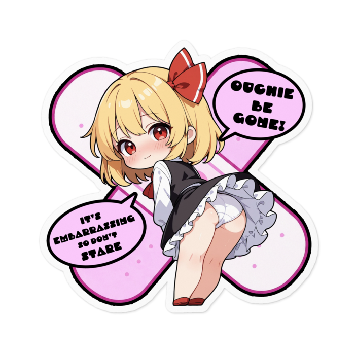 ステッカー - 100 x 100 (mm)