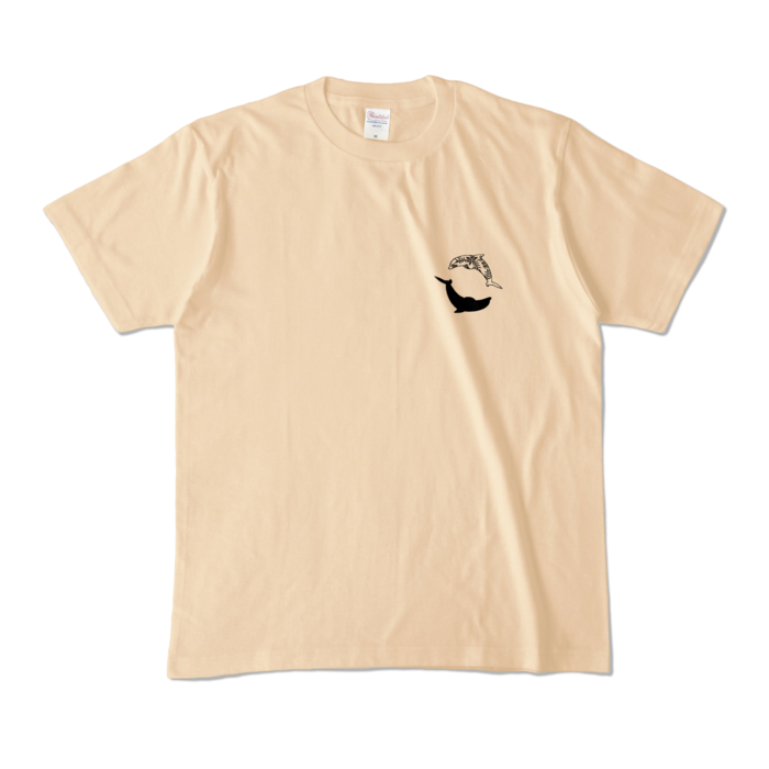 カラーTシャツ - M - ナチュラル (淡色)