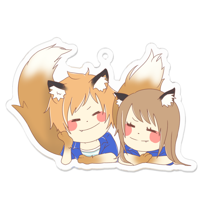 アクリルキーホルダー - 70 x 70 (mm)