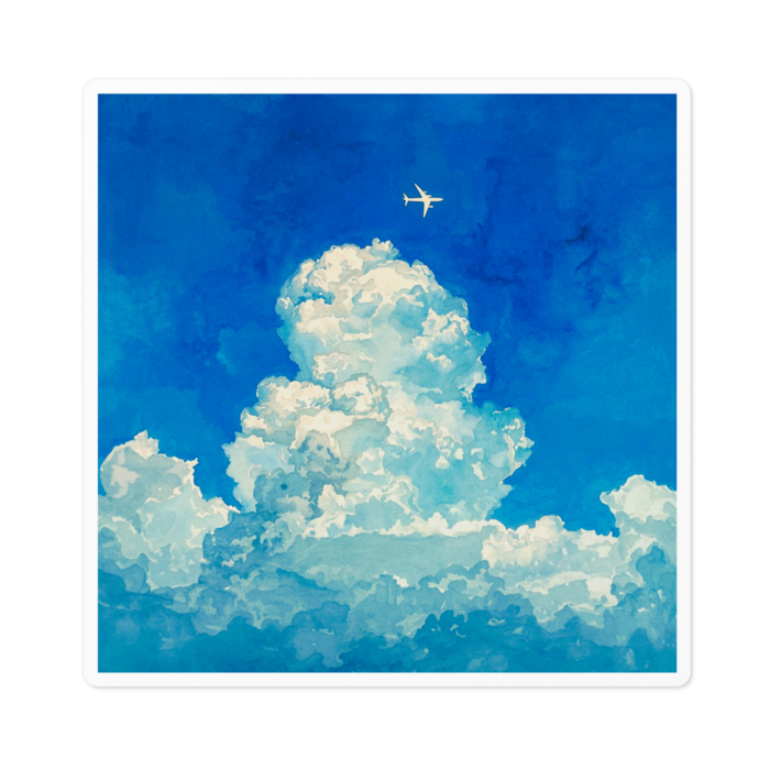 ステッカー - 100 x 100 (mm)