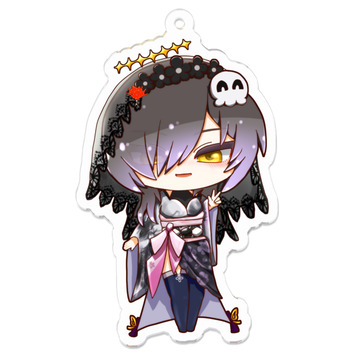 アクリルキーホルダー - 70 x 70 (mm)