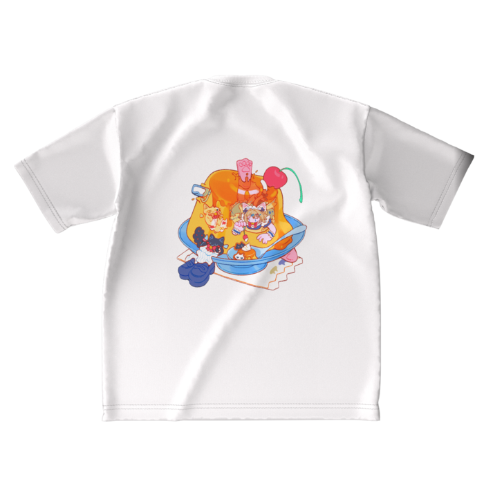 ビッグシルエットTシャツ - XL - 背面