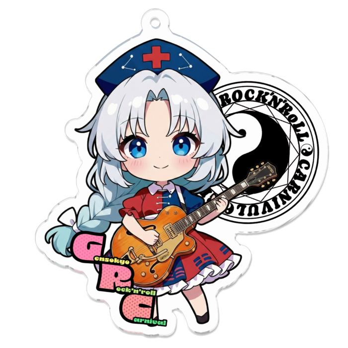 アクリルキーホルダー - 70 x 70 (mm)