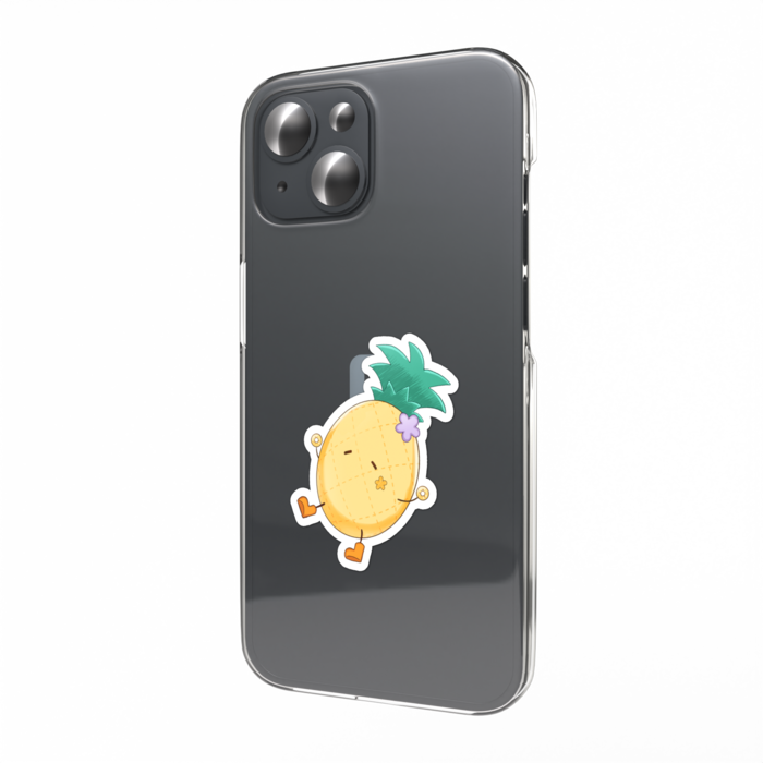 スマホステッカー C：パインちゃん（ノーマル）/PINE-chan
