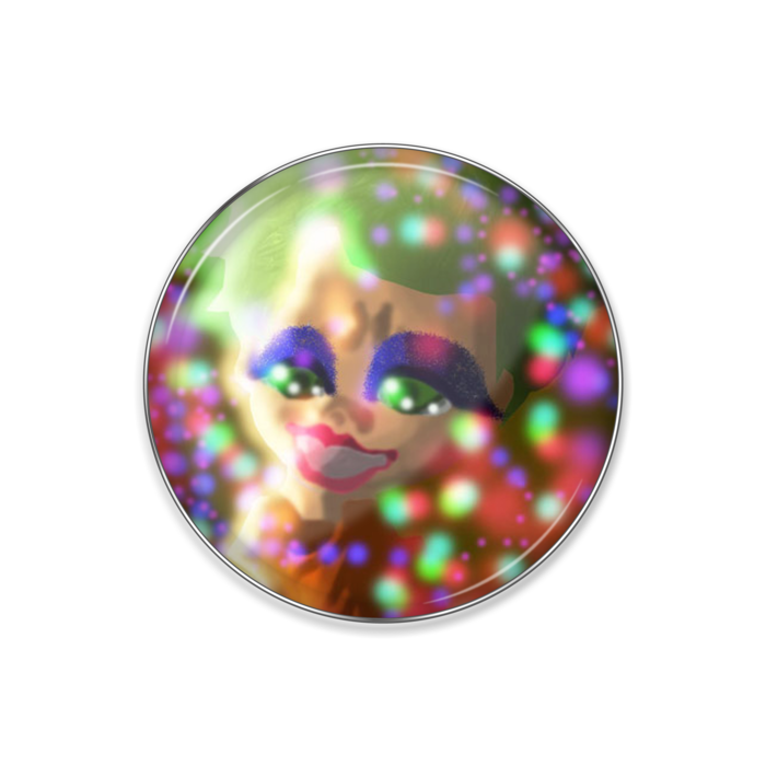 ピンバッジ - 丸形25mm