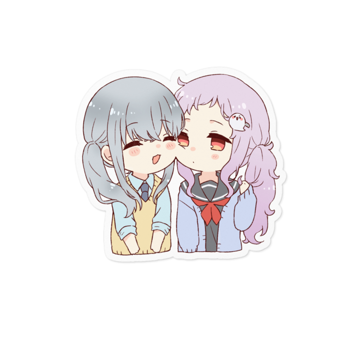 ステッカー - 100 x 100 (mm)