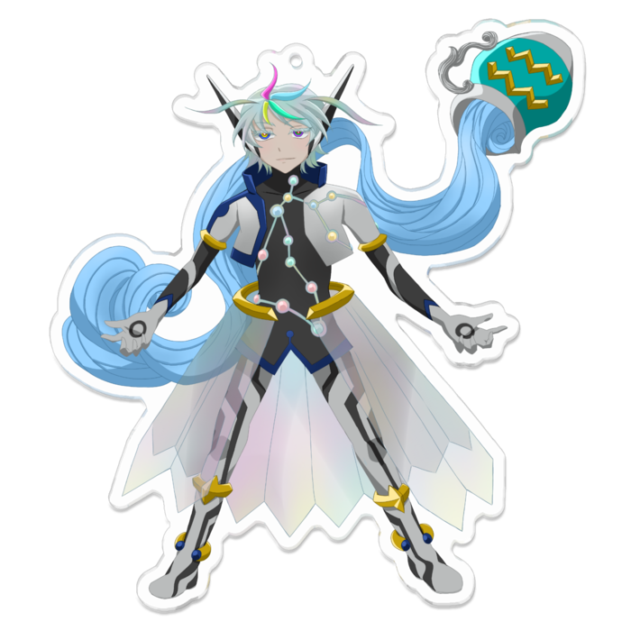 アクリルキーホルダー - 100 x 100 (mm)