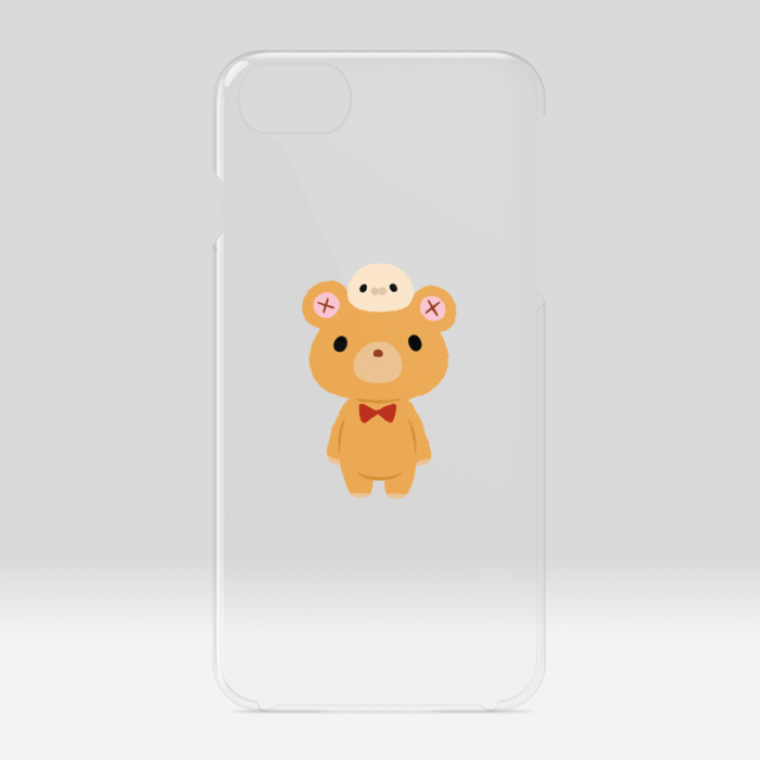 ver.WクリアiPhoneケース - iPhone 6 / 7 / 8 / SE2