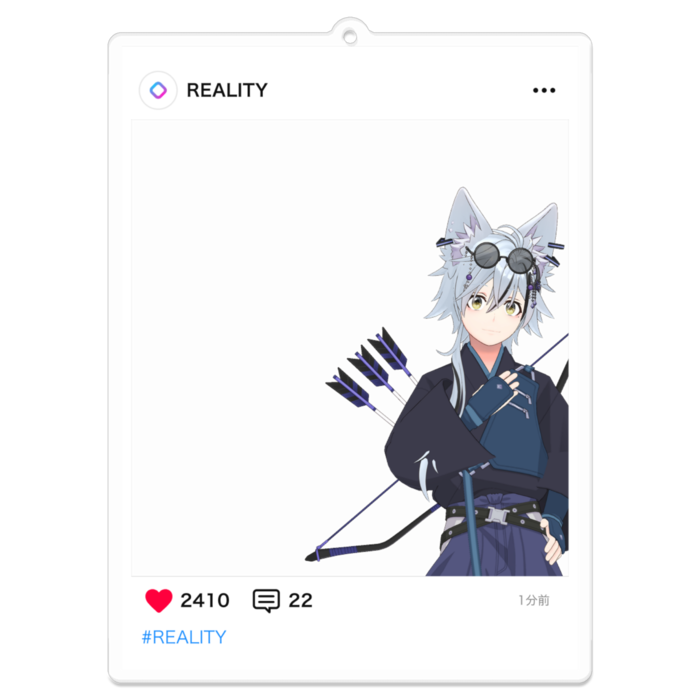 アクリルキーホルダー - 100 x 100 (mm)