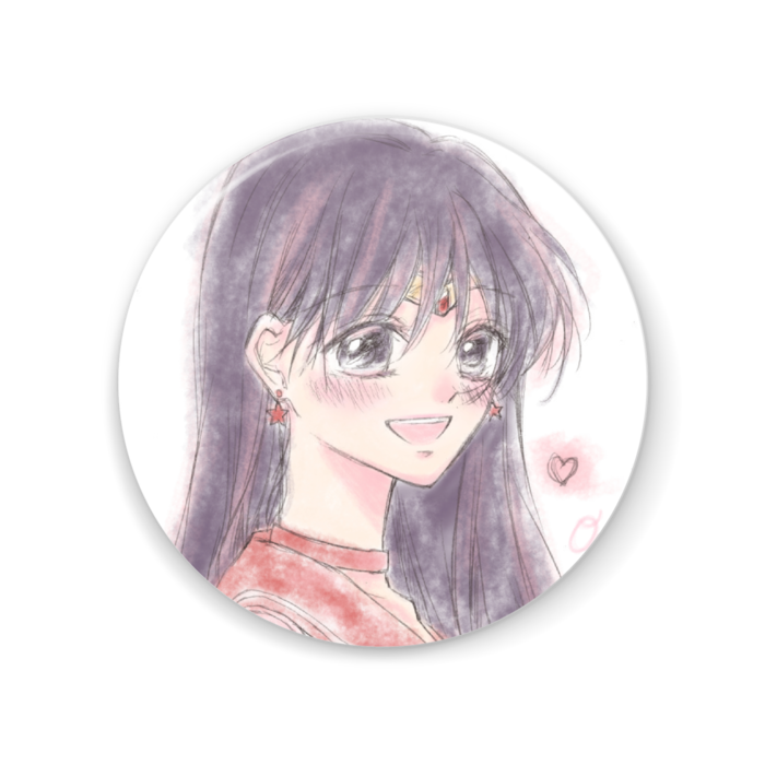 セーラーマーズ 缶ミラー さくらうさぎ Booth