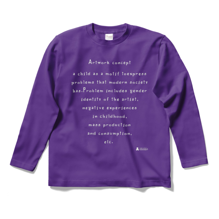 ロングスリーブTシャツ - S - パープル