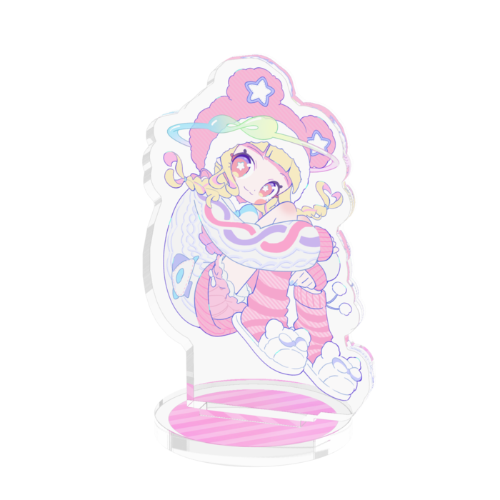 新衣装キービジュアルアクリルスタンド 50x50mm