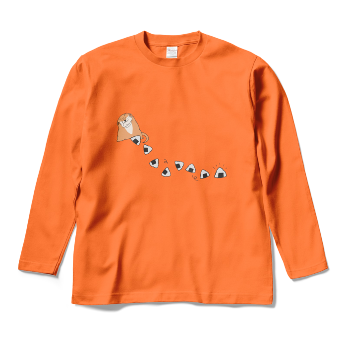 ロングスリーブTシャツ - M - オレンジ