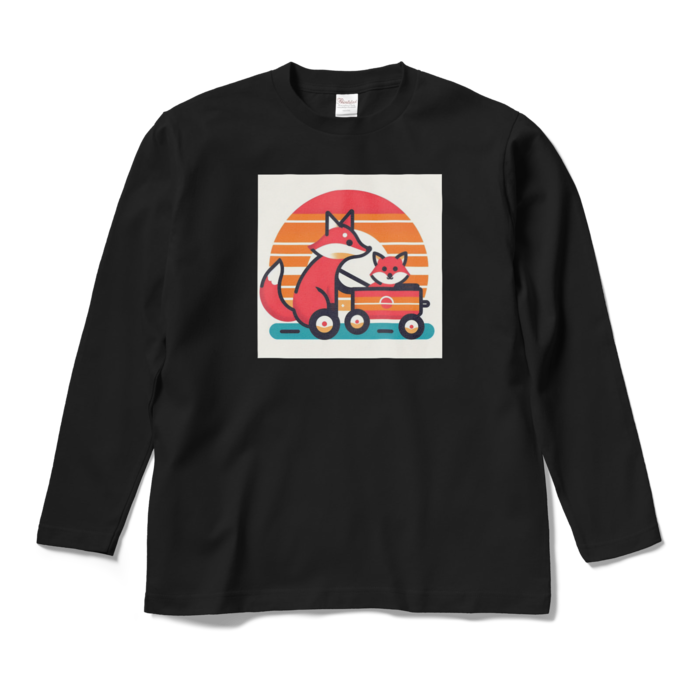 ロングスリーブTシャツ - M - ブラック