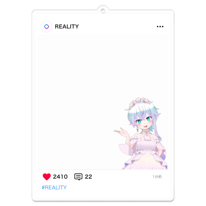 アクリルキーホルダー - 100 x 100 (mm)