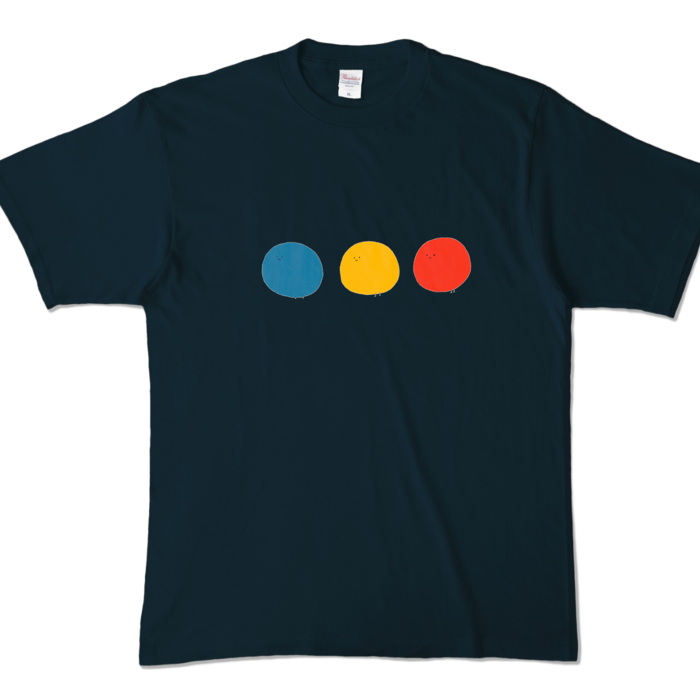 カラーTシャツ - XL - ネイビー (濃色)