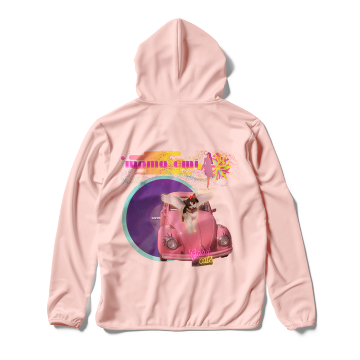 ジップパーカー - S - ライトピンク