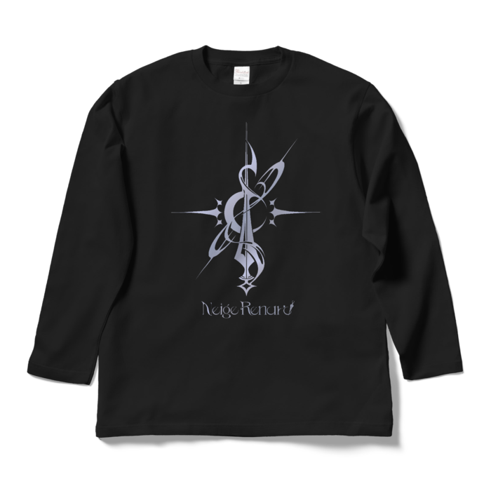 ロンT - L - ロゴ紫