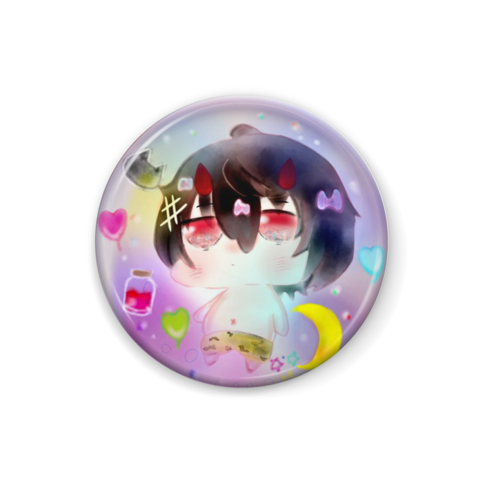 缶バッジ - 25mmナチュラルver