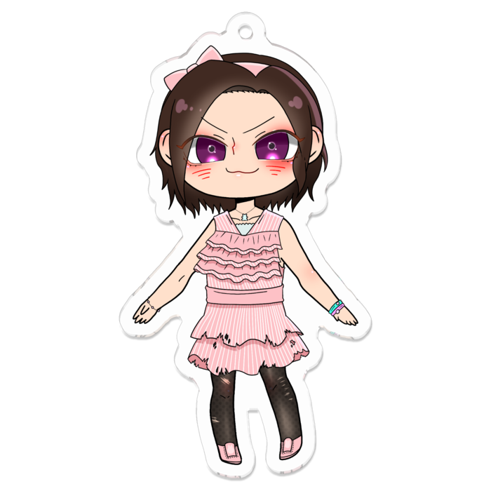 アクリルキーホルダー - 70 x 70 (mm)