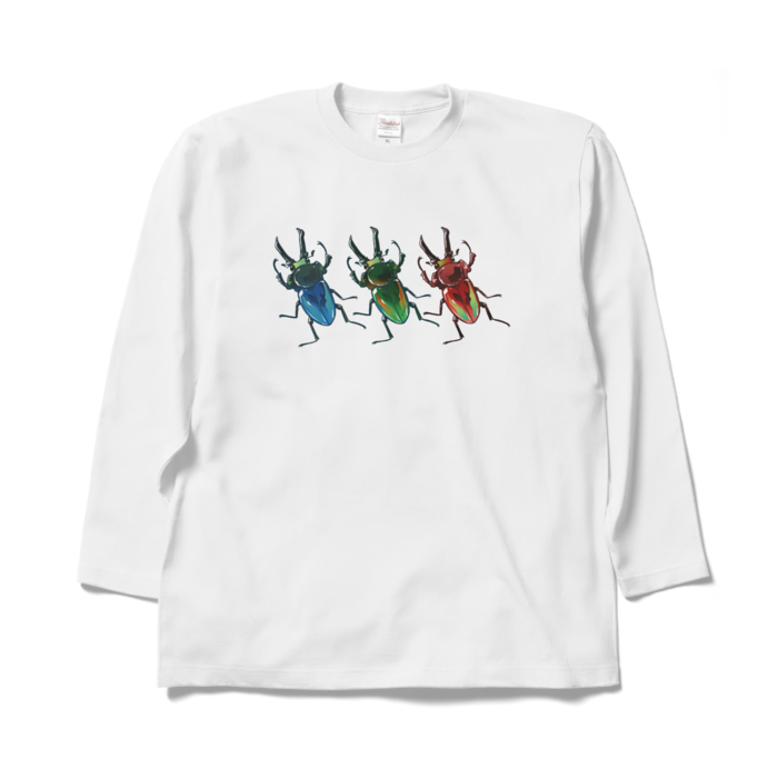 ロングスリーブTシャツ - XL - ホワイト(4)