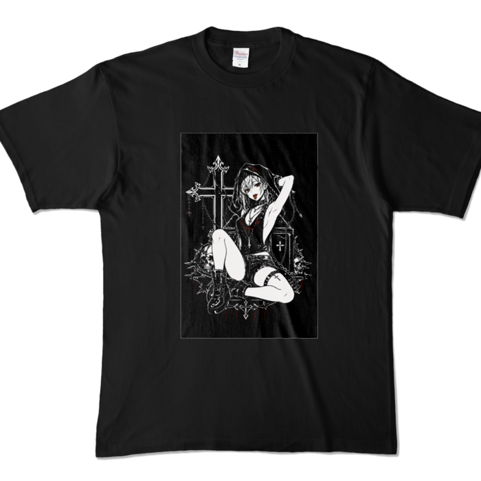 カラーTシャツ - XL - ブラック (濃色)