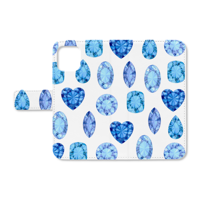 手帳型iPhoneケース - iPhone11Pro - ストラップ穴 なし