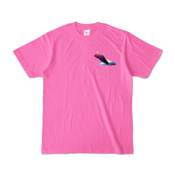 カラーTシャツ - S - ピンク (濃色)｜Colored T-shirt - S - Pink (Dark)