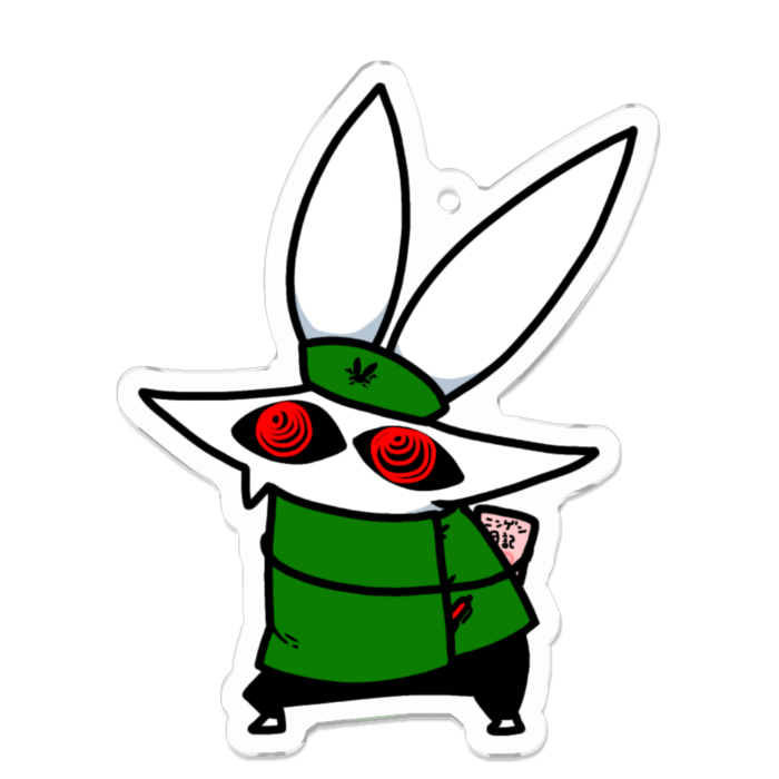 アクリルキーホルダー - 70 x 70 (mm)
