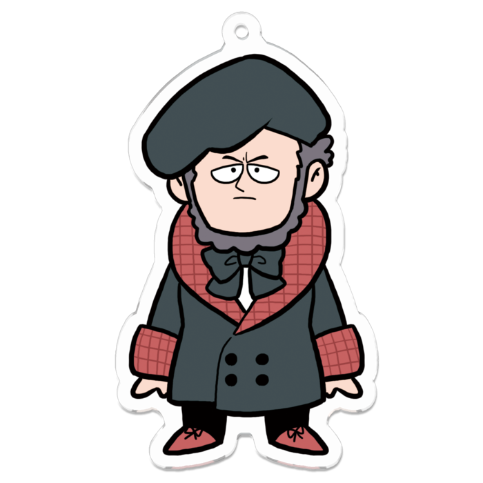 アクリルキーホルダー - 70 x 70 (mm)