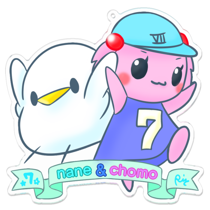 アクリルキーホルダー - 100 x 100 (mm)