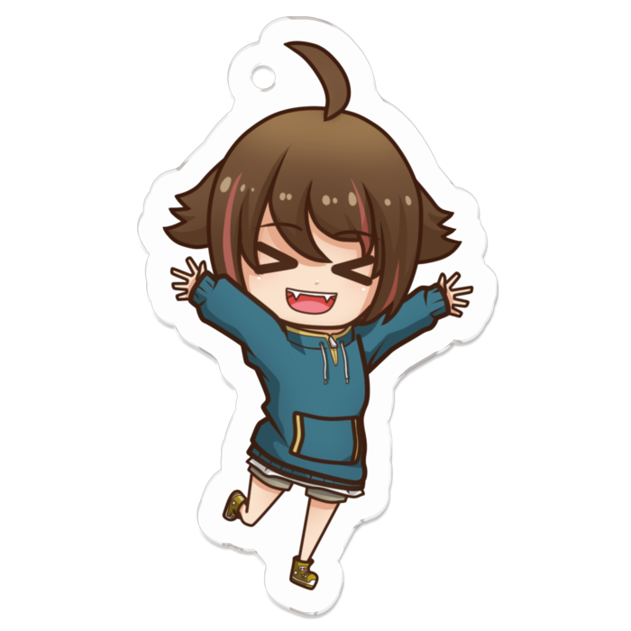 初期イラスト アクリルキーホルダー ぽてちゃんのおへや Booth