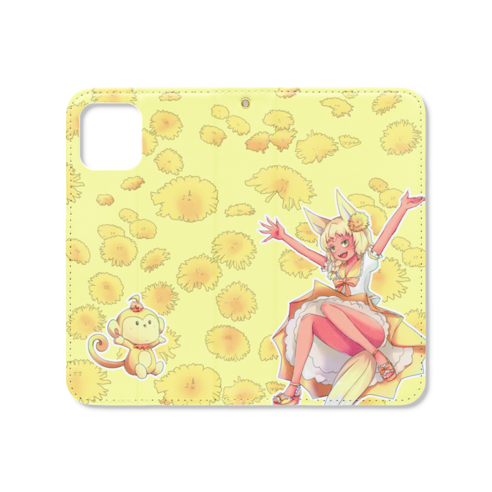 手帳型iPhoneケース（ベルトなし） - iPhone 11 Pro - ストラップ穴 あり