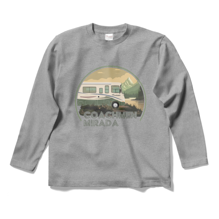 ロングスリーブTシャツ - S - 杢グレー