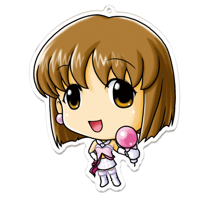アクリルキーホルダー - 100 x 100 (mm)