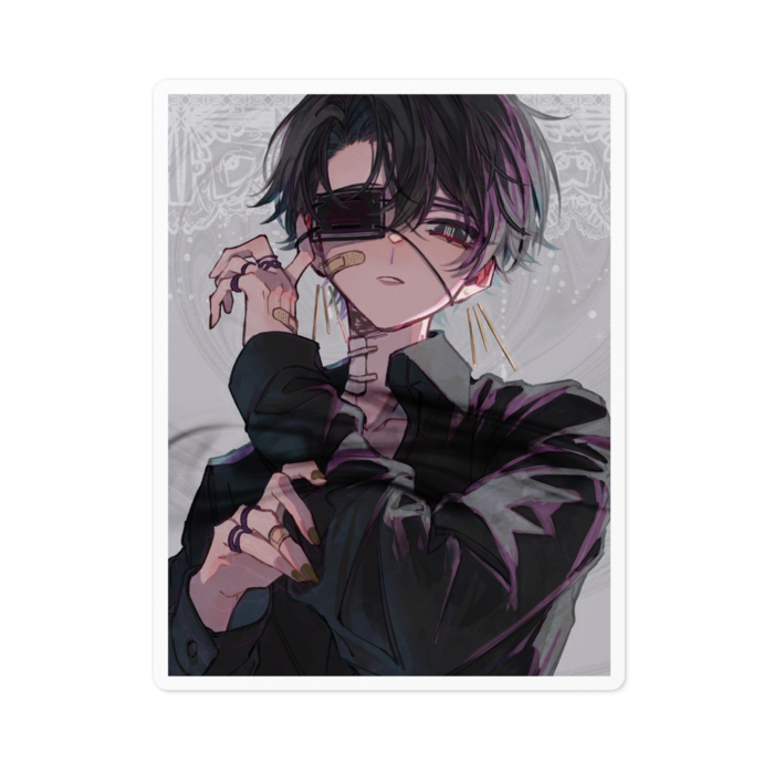 ステッカー - 100 x 100 (mm)