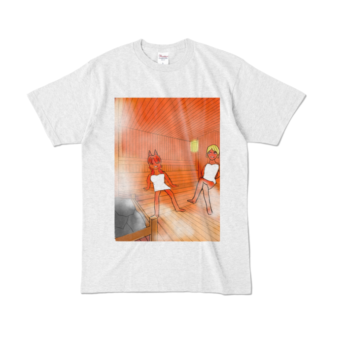 カラーTシャツ - L - アッシュ (淡色)
