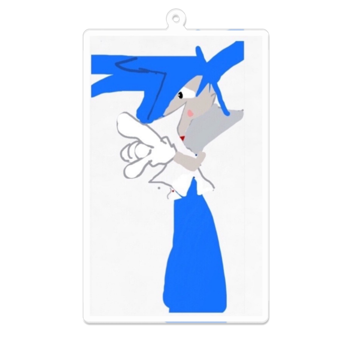 アクリルキーホルダー - 100 x 100 (mm)