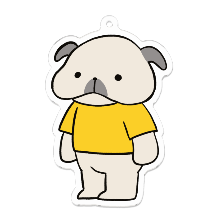 アクリルキーホルダー【tops】 - 70 x 70 (mm)