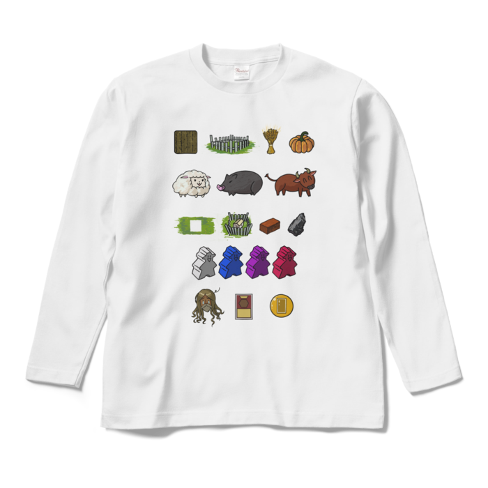 ロングスリーブTシャツ - M - ホワイト