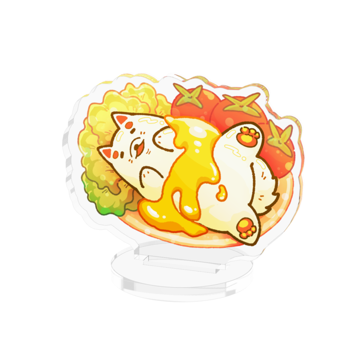 白チーズ - 50x50mm