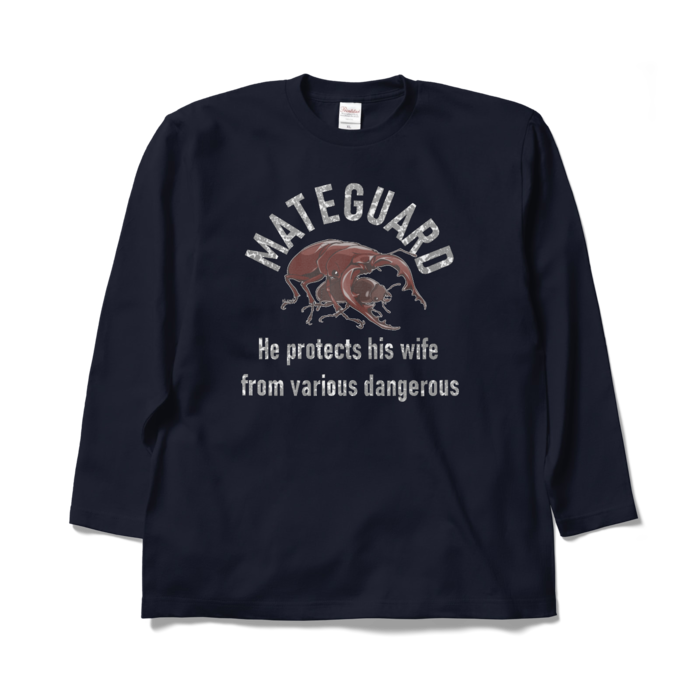 ロングスリーブTシャツ - XL - ネイビー