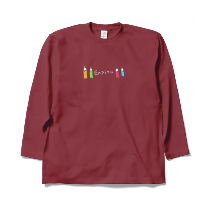 ロングスリーブTシャツ - XL - バーガンディ