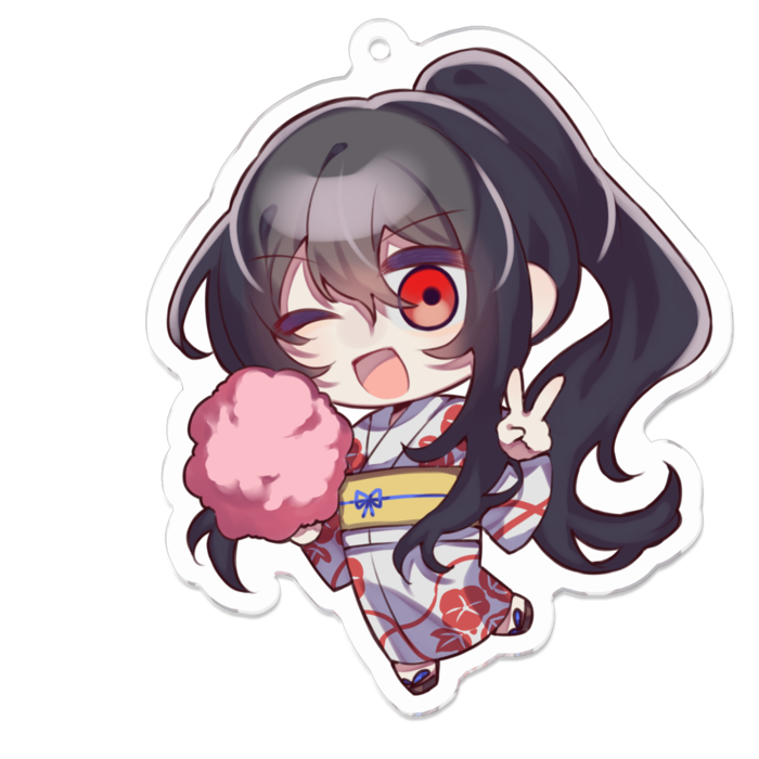 アクリルキーホルダー - 70 x 70 (mm)