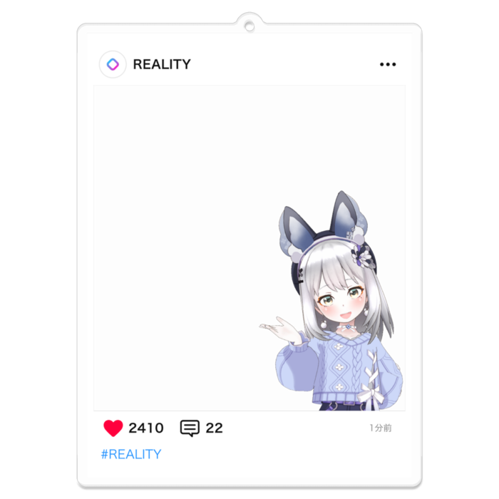 アクリルキーホルダー - 100 x 100 (mm)