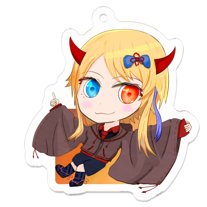 アクリルキーホルダー - 50 x 50 (mm)